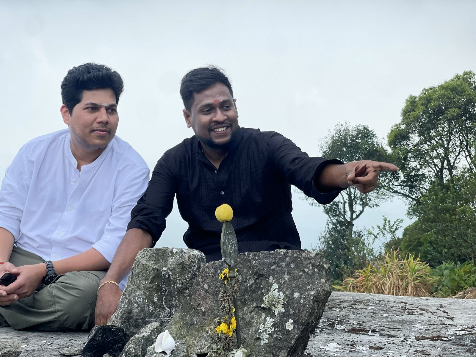 Ceo executive president at a hill rock
